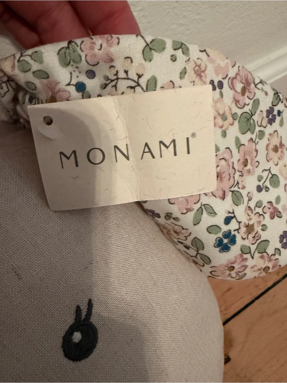 Mon Ami bunny princess pillow
